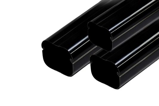 Trunking 2 Metre Length Black - 75mm 16 Pack Special Offer (75x64mm)